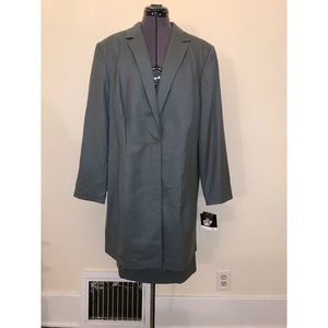 VALERIE STEVENS II Wool Skirt Suit Size 20W NWT
